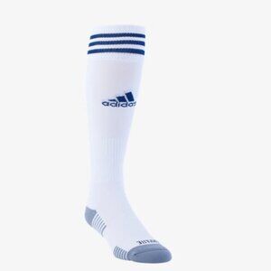 Adidas Copa Zone Cushion IV Soccer Socks - White/Navy- Size L - New